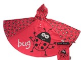 Bugzz Ladybug Rain Poncho