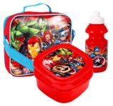 Avengers 3 piece lunch set
