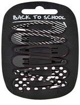 Patterned Hair Clips