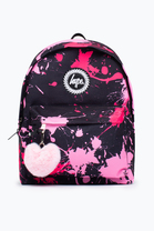 Black Pink Splat Crestbackpack