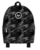 Black Grey Mono Camo Backpack