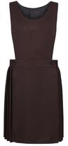 Pleated Wrap Over Bib Pinafore